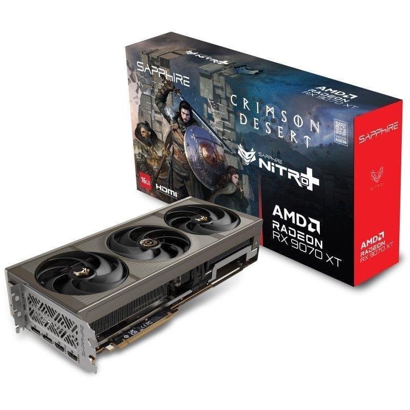 Sapphire Radeon RX 9070 XT NITRO+ OC 16GB GDDR6 - Image 1