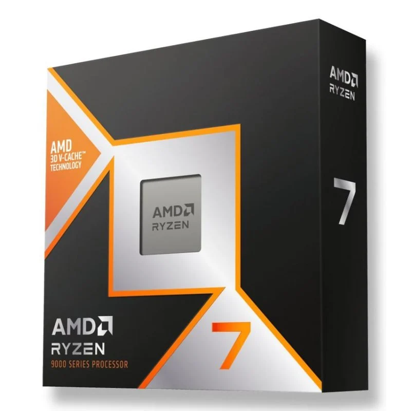 AMD Ryzen 7 9850X3D 8 Núcleos 4,7 GHz Frequência base 5,6 GHz Frequência turbo Gráficos Radeon - Image 1