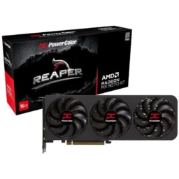 PowerColor Reaper AMD Radeon RX 9070 XT 16GB GDDR6 FSR 4 - Thumbnail Image 1