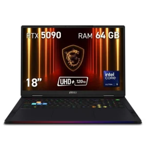 MSI Raider 18 HX AI A2XWJG-459ES 18" Intel Core Ultra 9 285HX 64GB 2TB SSD RTX 5090 24GB