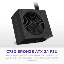 NZXT PA-7B3BB-EU 750W 80+ Bronze com Ventoinha 120mm - Thumbnail Image 1