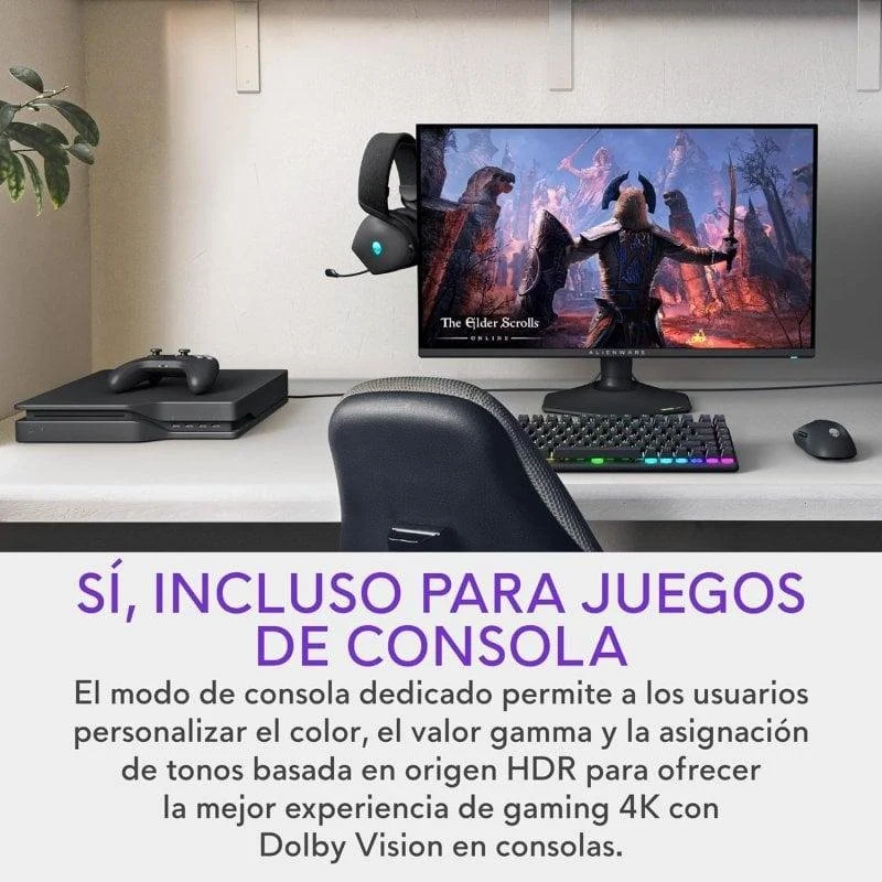Dell Alienware AW2725QF 27" UltraHD 4K 180Hz IPS G-SYNC HDR600 0,5ms - Image 2
