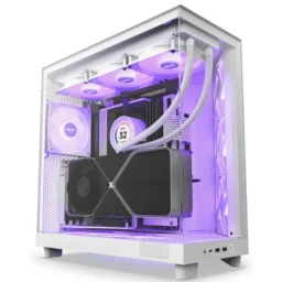 NZXT H6 Flow RGB Mid Tower Vidro Temperado USB-C Branca - Thumbnail Image 2