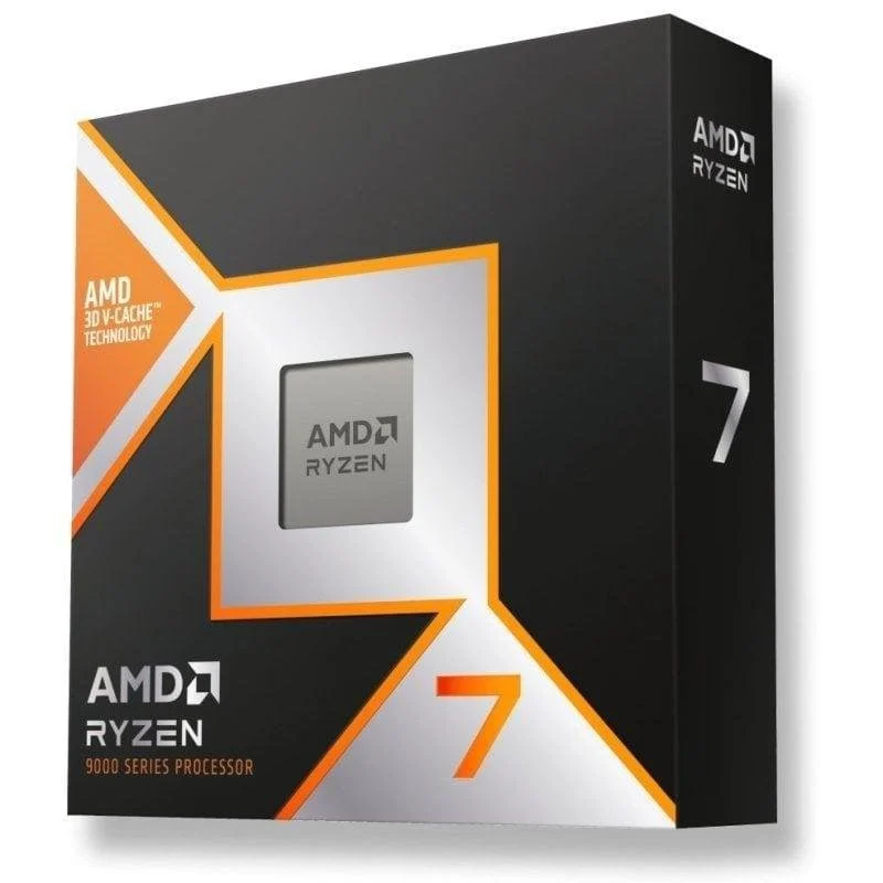 AMD Ryzen 7 9800X3D 8 Núcleos 4,7 GHz Base 5,2 GHz Turbo Overclocking PCIe 5.0 - Image 1