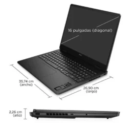 HP OMEN Slim 16-an0068ns 16" Intel Core Ultra 7 255H 24GB 1TB SSD RTX 5070 - Thumbnail Image 2