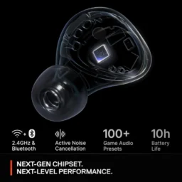 SteelSeries Arctis GameBuds Bluetooth PS5 Brancos - Thumbnail Image 4