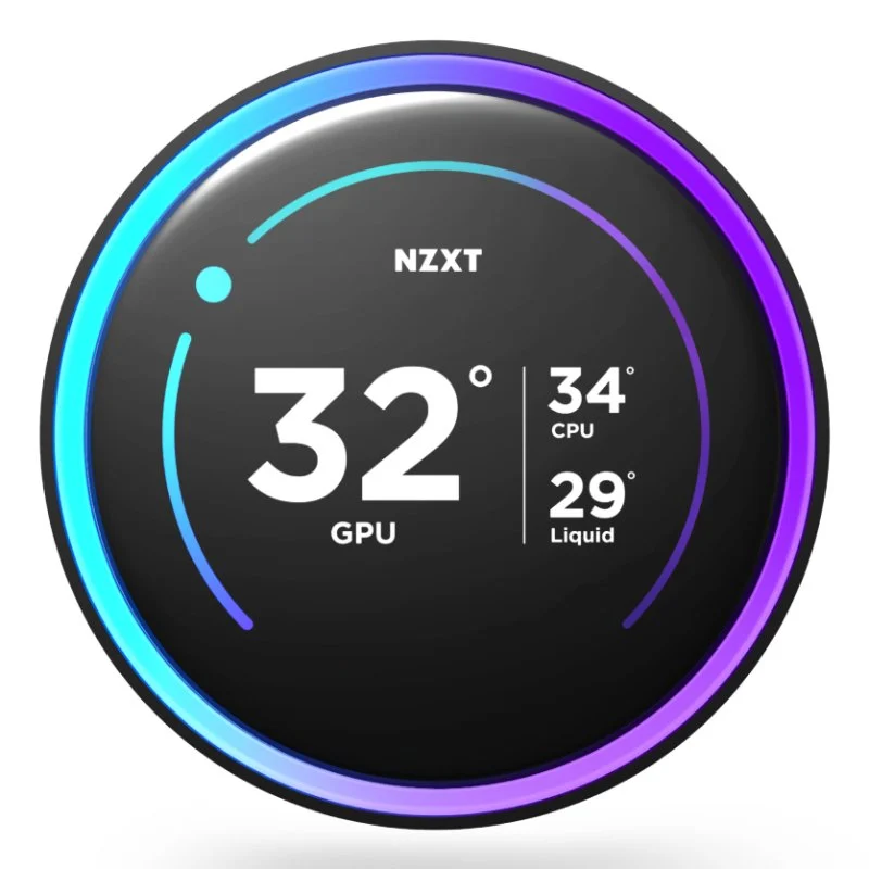 NZXT Kraken Elite 360 RGB Kit de com Ecrã IPS 360mm Preto - Image 3