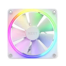NZXT F120 RGB Branco 120mm PWM 18 LED RGB Sincronizado NZXT CAM Ventoinha Suplementar - Thumbnail Image 1