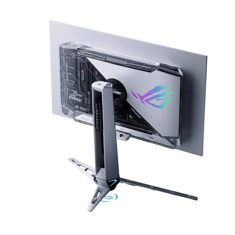 ASUS ROG Swift OLED PG27AQWP-W 26.5 Quad HD 540Hz WOLED Tandem OLED 0,02ms Prateado - Image 3