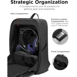 Lenovo Legion 17" GB800 Resistente à Água 21L Cinzenta - Thumbnail Image 3