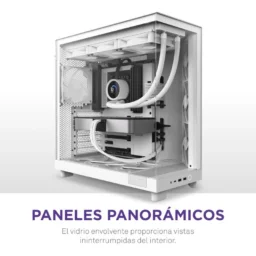 NZXT H6 Flow RGB Mid Tower Vidro Temperado USB-C Branca - Thumbnail Image 3