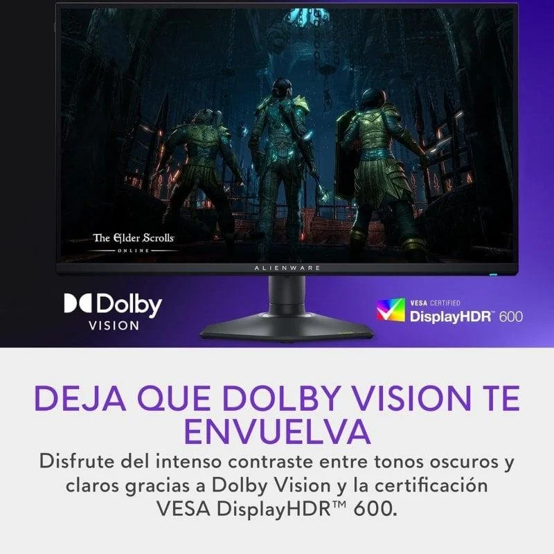Dell Alienware AW2725QF 27" UltraHD 4K 180Hz IPS G-SYNC HDR600 0,5ms - Image 3