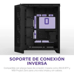 NZXT H9 Flow RGB Caixa E-ATX com Iluminação Preta - Thumbnail Image 4