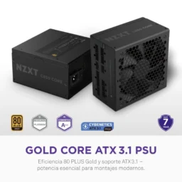 NZXT C850 Gold Core 850W 80 PLUS Gold Modular - Thumbnail Image 3