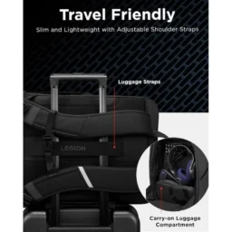 Lenovo Legion 17" GB800 Resistente à Água 21L Cinzenta - Thumbnail Image 4