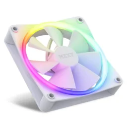 NZXT F120 RGB Branco 120mm PWM 18 LED RGB Sincronizado NZXT CAM Ventoinha Suplementar - Thumbnail Image 3