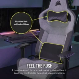 Corsair T3 Rush Preta/Cinzenta - Thumbnail Image 3