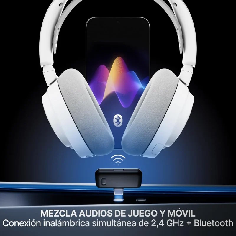 Steelseries Arctis Nova 7P Gen 2 PC/PS5/Nintendo Switch Branco - Image 7