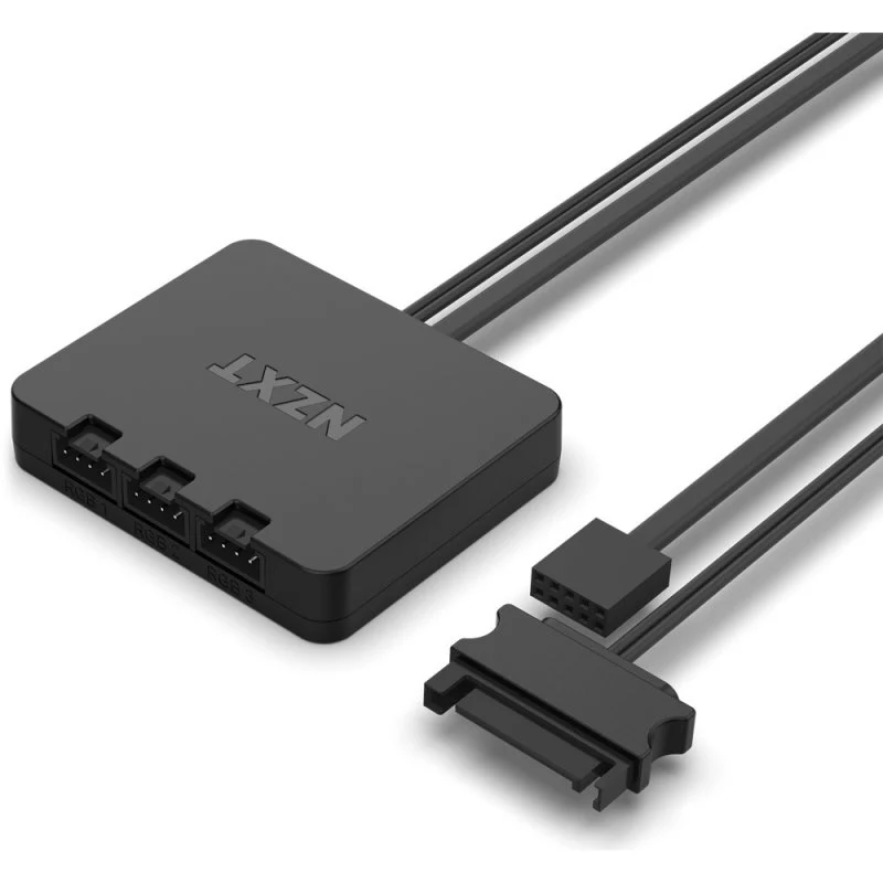 NZXT F120 RGB Triple Pack Ventoinhas Suplementares 120mm Pretas - Image 4