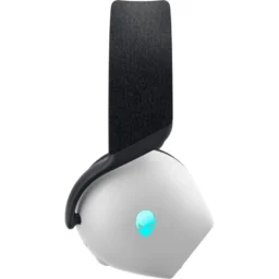 Dell Alienware AW725H sem fios Bluetooth RF Gaming ANC microfone RGB preto branco - Thumbnail Image 2
