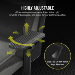 Corsair T3 Rush Preta/Cinzenta - Thumbnail Image 4