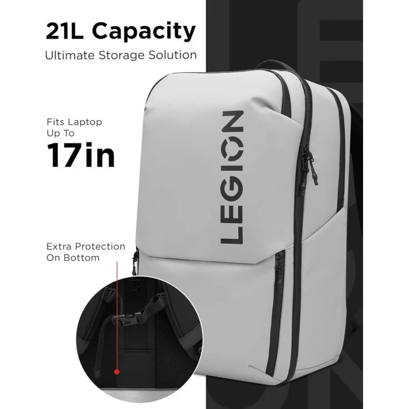 Lenovo Legion 17" GB800 Resistente à Água 21L Cinzenta - Image 5