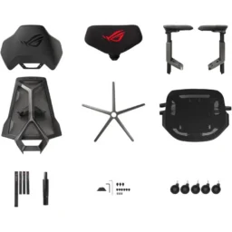 ASUS ROG Destrier Ergo Cadeira Gaming Preta - Thumbnail Image 5