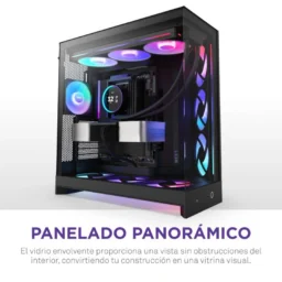 NZXT H9 Flow RGB Caixa E-ATX com Iluminação Preta - Thumbnail Image 6