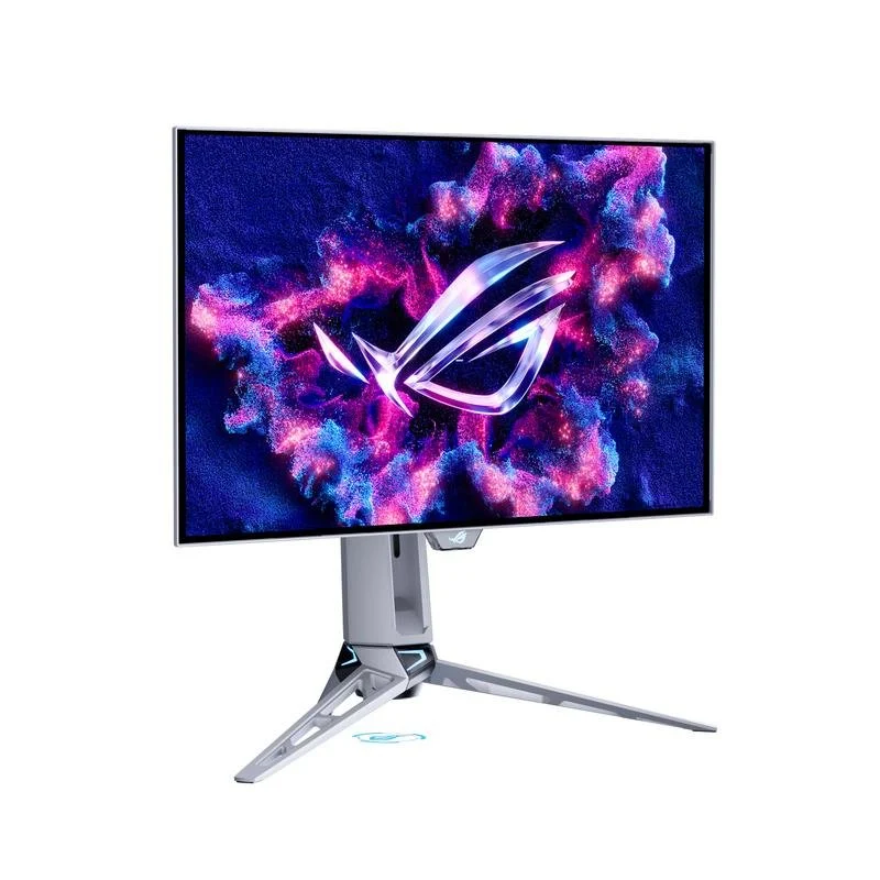 ASUS ROG Swift OLED PG27AQWP-W 26.5 Quad HD 540Hz WOLED Tandem OLED 0,02ms Prateado - Image 4