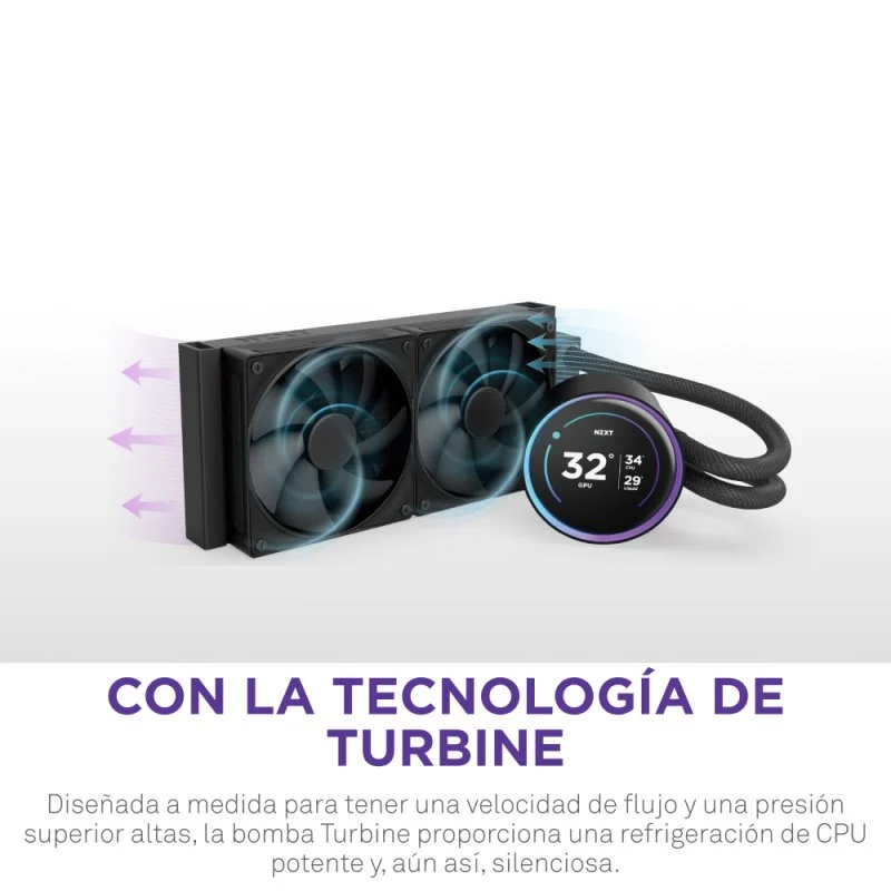 NZXT Kraken Elite 240 Kit com Ecrã IPS 240mm Preto - Image 5