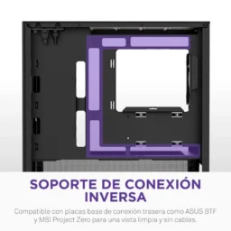 NZXT H3 Flow Midi Tower Micro-ATX com Vidro Temperado Preta - Thumbnail Image 6