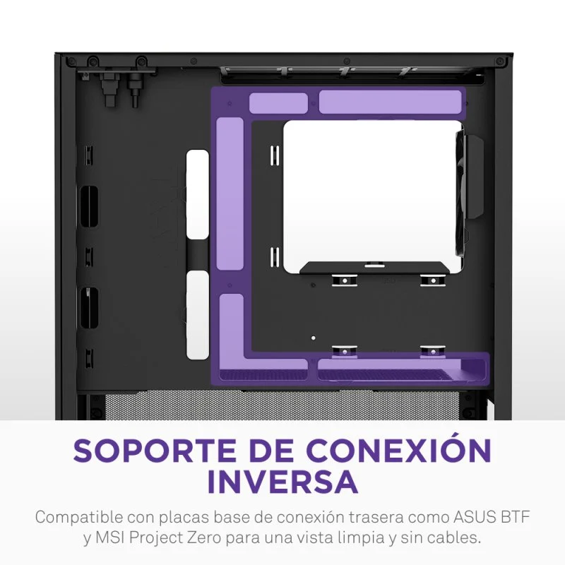 NZXT H3 Flow Midi Tower Micro-ATX com Vidro Temperado Preta - Image 6