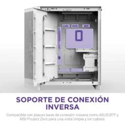 NZXT H9 Flow RGB Caixa E-ATX com Vidro Temperado e 3x Ventoinhas 140mm RGB Branca - Thumbnail Image 7