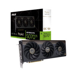 Asus ProArt RTX 5070 Ti O16G 16GB GDDR7 Reflex 2 RTX AI DLSS4 - Thumbnail Image 1