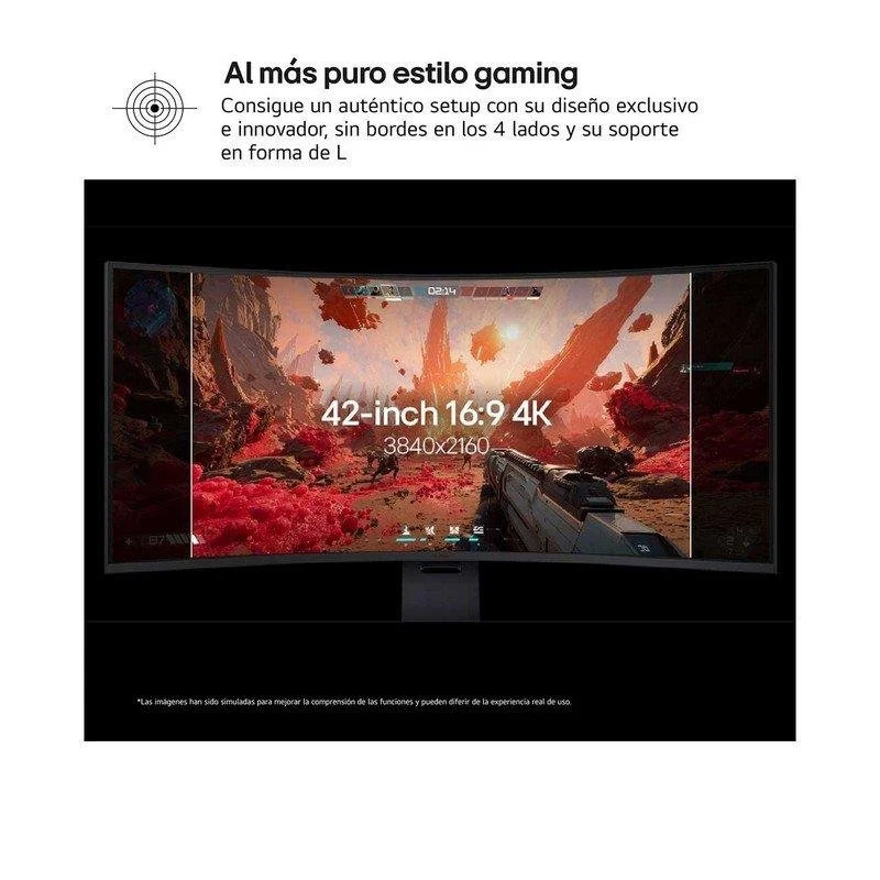 LG UltraGear 52G930B 52" UltraWide 5K2K 240Hz VA Curvo 1ms HDR10+ - Image 4
