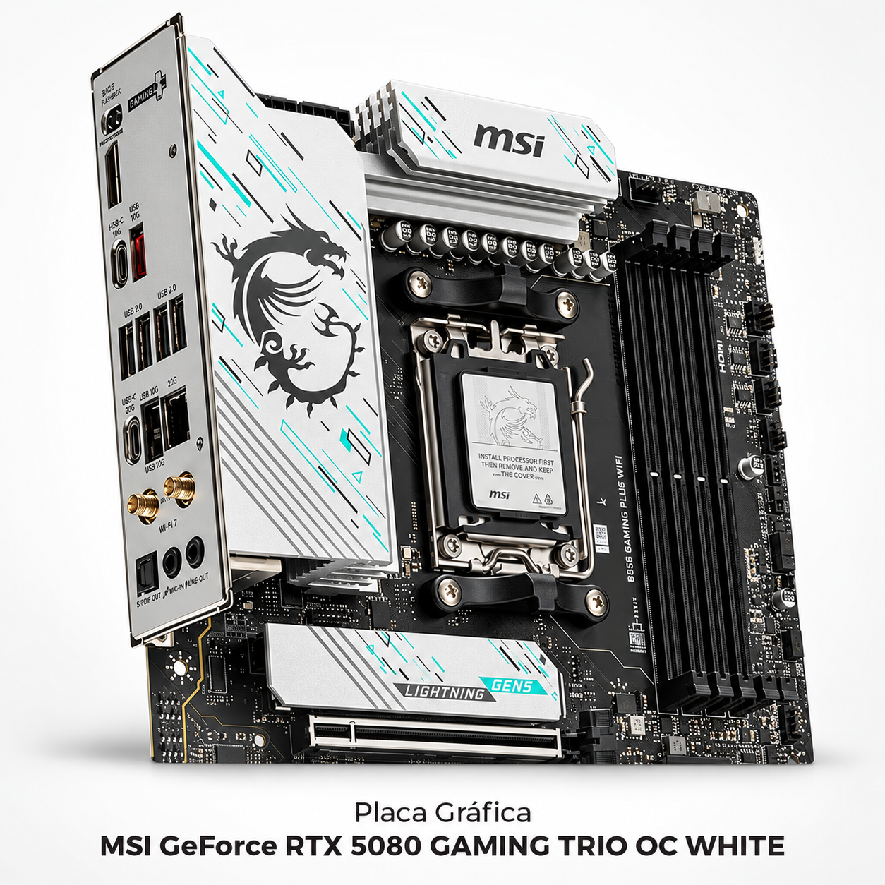 ISG Medusa Gaming - Ryzen 7 9800X3D/Gskill 32GB 6000/M.2 2TB/MSI RTX5080 16GB - Image 4