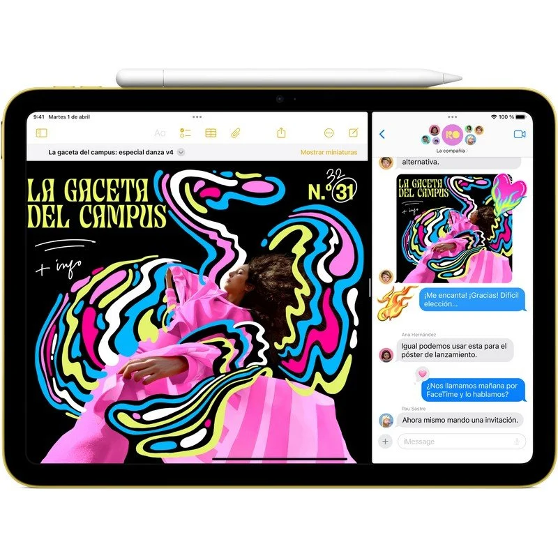 Apple iPad 2025 WiFi 11" 128GB Prata - Image 4