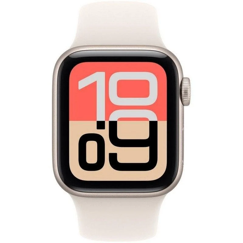 Apple Watch SE 3 GPS 40mm Alumínio Starlight Bracelete Desportiva M/L Detetor Quedas - Image 2