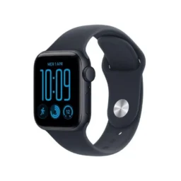 Apple Watch SE 3 GPS 40mm Alumínio Meia-Noite com Bracelete Desportiva Azul S/M - Thumbnail Image 1