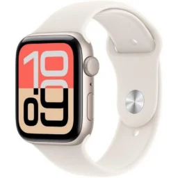 Apple Watch SE 3 GPS 44mm Retina OLED Starlight S/M Resistente à Água 50m Monitor Sono Pulsómetro - Thumbnail Image 1
