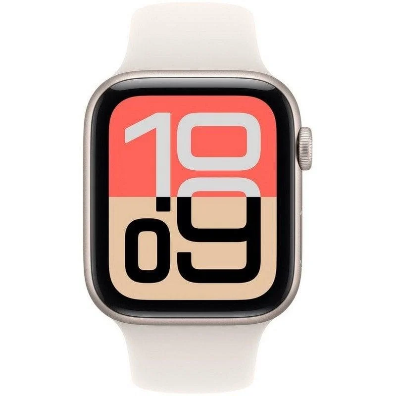 Apple Watch SE 3 GPS 44mm Retina OLED Starlight S/M Resistente à Água 50m Monitor Sono Pulsómetro - Image 2