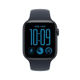 Apple Watch SE 3 GPS 44mm Alumínio Meia-Noite com Bracelete Desportiva Meia-Noite S/M - Thumbnail Image 2