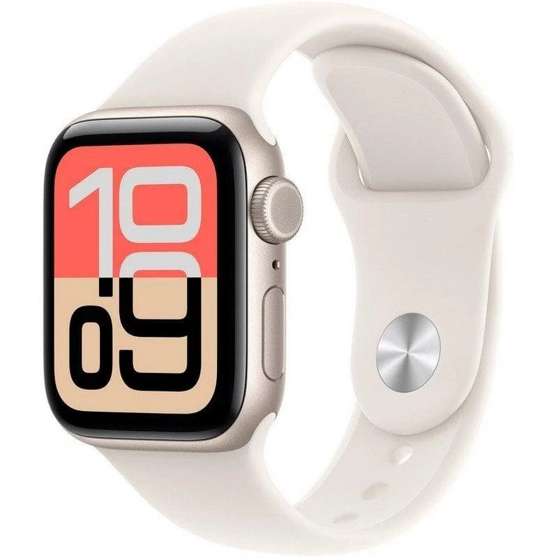 Apple Watch SE 3 GPS + Cellular 40mm OLED Alumínio Branco Estrela M/L Resistência à Água 50m - Image 2