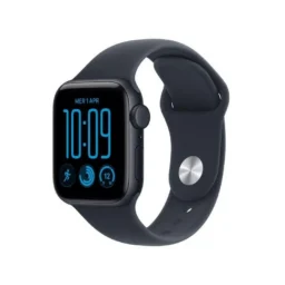 Apple Watch SE 3 GPS + Cellular 40mm Alumínio Meia-Noite com Bracelete Desportiva Azul M/L - Thumbnail Image 1