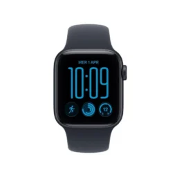 Apple Watch SE 3 GPS + Cellular 40mm Alumínio Meia-Noite com Bracelete Desportiva Azul M/L - Thumbnail Image 2