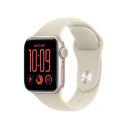 Apple Watch SE 3 GPS + Cellular 40mm Alumínio Starlight com Bracelete Desportiva S/M - Thumbnail Image 1