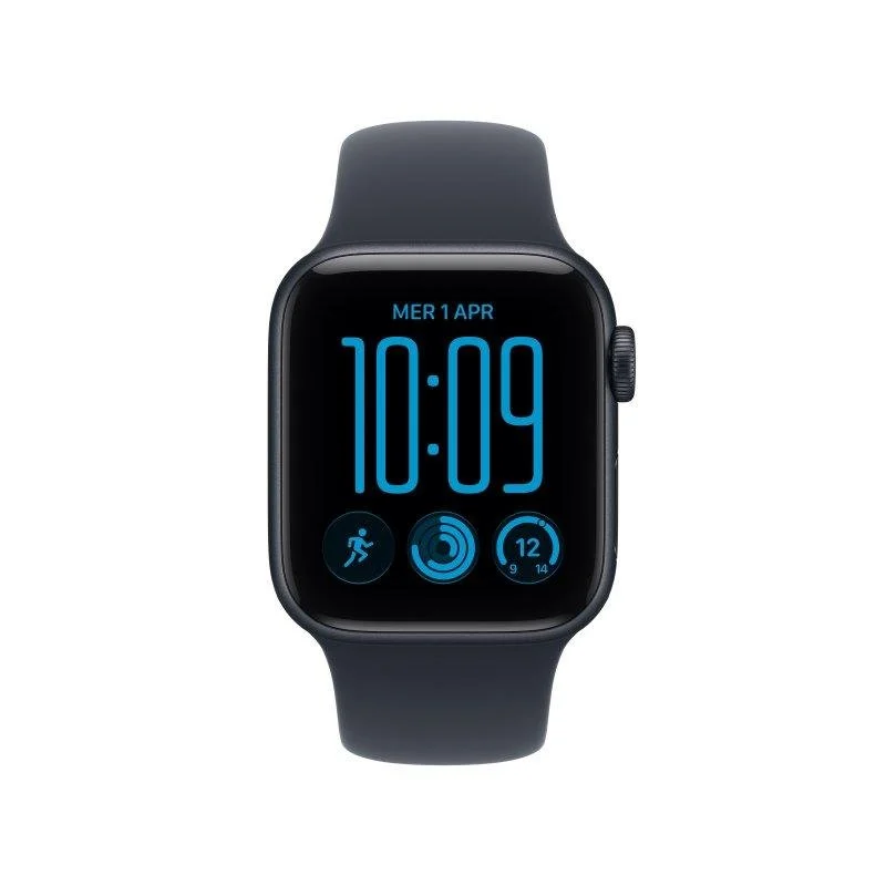 Apple Watch SE 3 GPS + Cellular 40mm Alumínio Meia-Noite com Bracelete Desportiva Meia-Noite S/M - Image 2