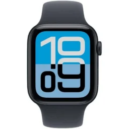Apple Watch SE 3 GPS + Cellular 44mm OLED Medianoche M/L 5G Sempre Ativo Resistente Água - Thumbnail Image 2