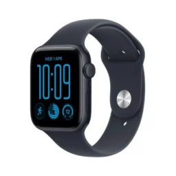 Apple Watch SE 3 GPS + Cellular 44mm Alumínio Meia-Noite com Bracelete Desportiva Meia-Noite S/M - Thumbnail Image 1