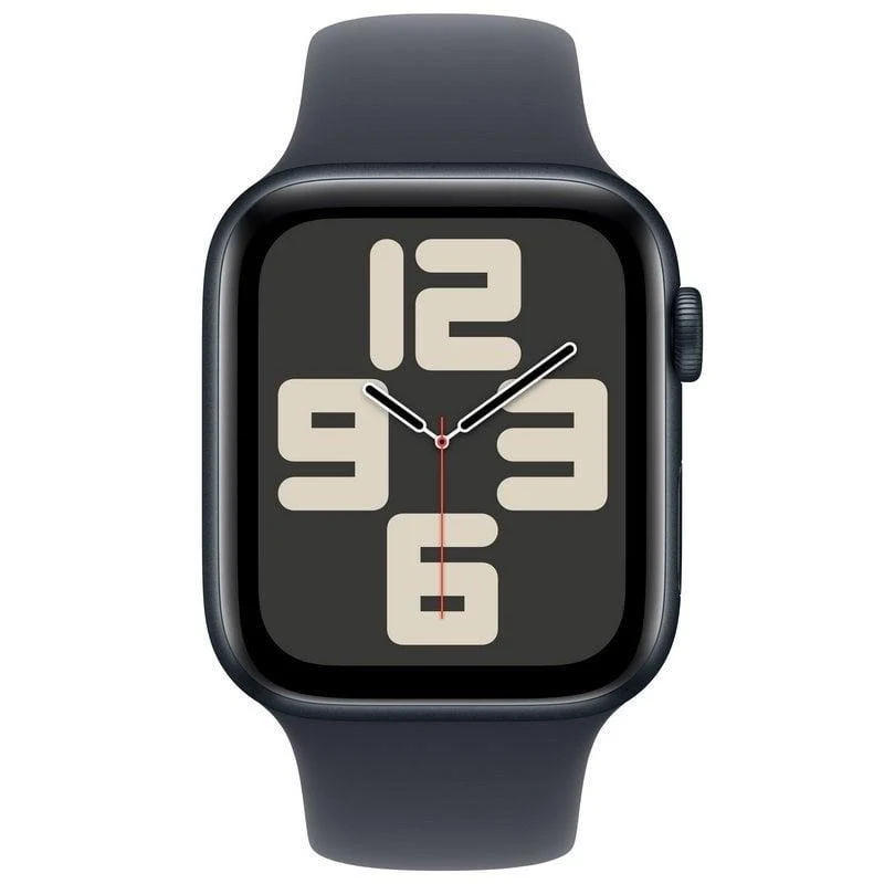 Apple Watch SE GPS NFC 44mm OLED Alumínio Caixa e Pulseira Meia-noite M/L Resistente à água - Image 2